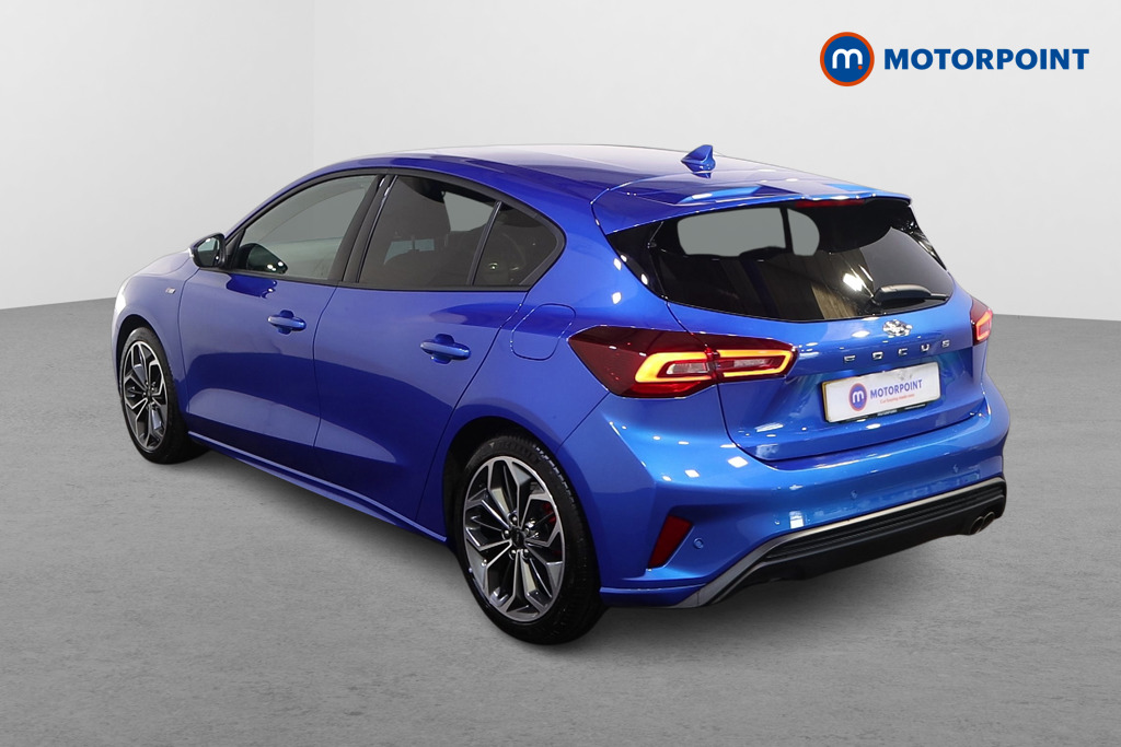 Ford Focus St-Line X Automatic Petrol Hatchback - Stock Number (1619499) - Passenger side rear corner