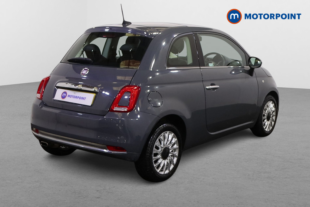Fiat 500 Lounge Manual Petrol Hatchback - Stock Number (1612407) - Drivers side rear corner