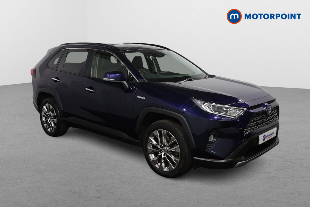 Toyota Rav4 Excel Automatic Petrol-Electric Hybrid SUV - Stock Number (1617041) - Drivers side front corner