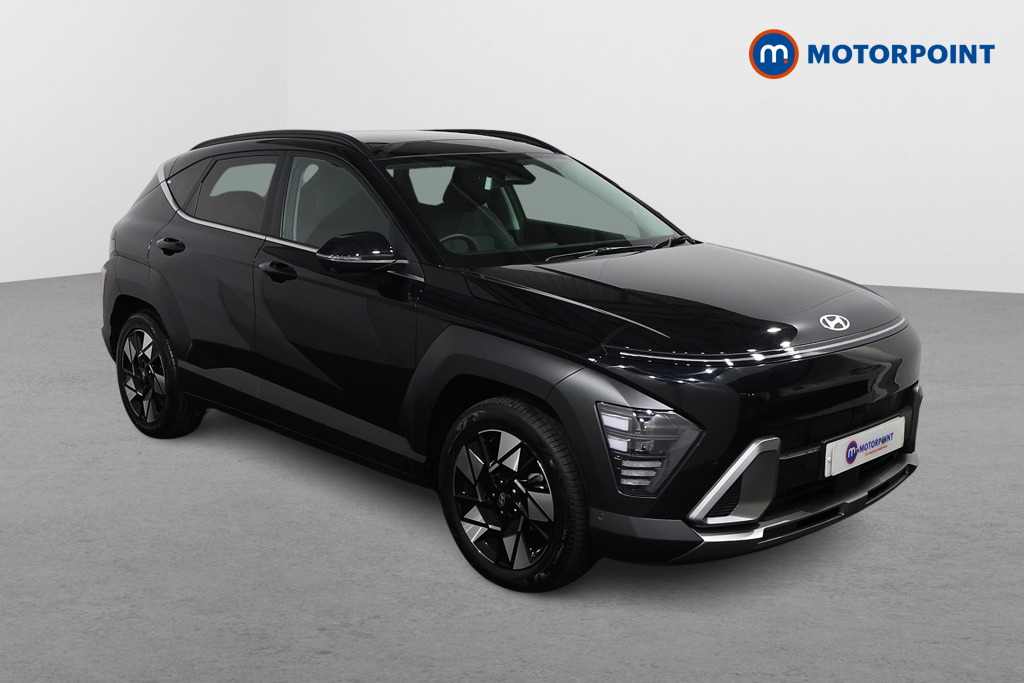 Hyundai Kona Ultimate Automatic Petrol-Electric Hybrid SUV - Stock Number (1618173) - Drivers side front corner