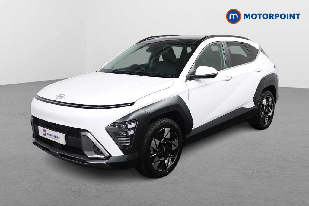 Hyundai Kona Ultimate Automatic Petrol-Electric Hybrid SUV - Stock Number (1618211) - Passenger side front corner