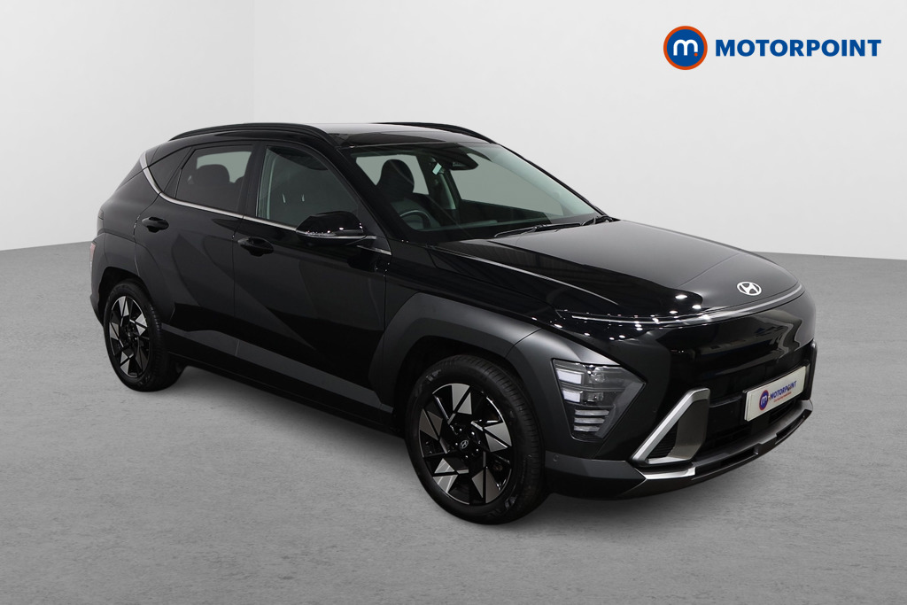 Hyundai Kona Ultimate Automatic Petrol-Electric Hybrid SUV - Stock Number (1618217) - Drivers side front corner