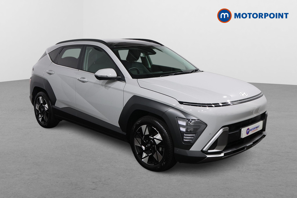Hyundai Kona Ultimate Automatic Petrol-Electric Hybrid SUV - Stock Number (1618240) - Drivers side front corner