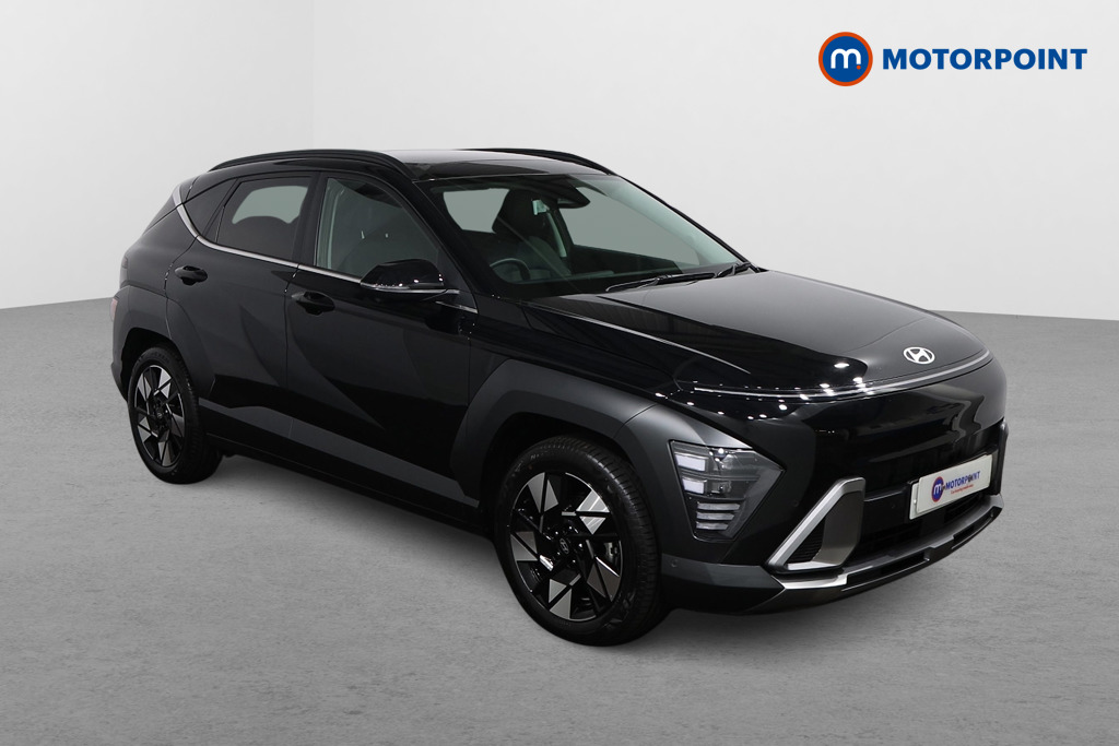 Hyundai Kona Ultimate Automatic Petrol-Electric Hybrid SUV - Stock Number (1618314) - Drivers side front corner
