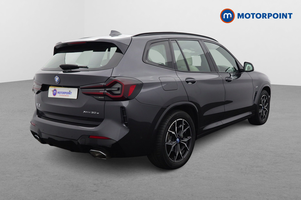BMW X3 M Sport Automatic Petrol Plug-In Hybrid SUV - Stock Number (1618656) - Drivers side rear corner