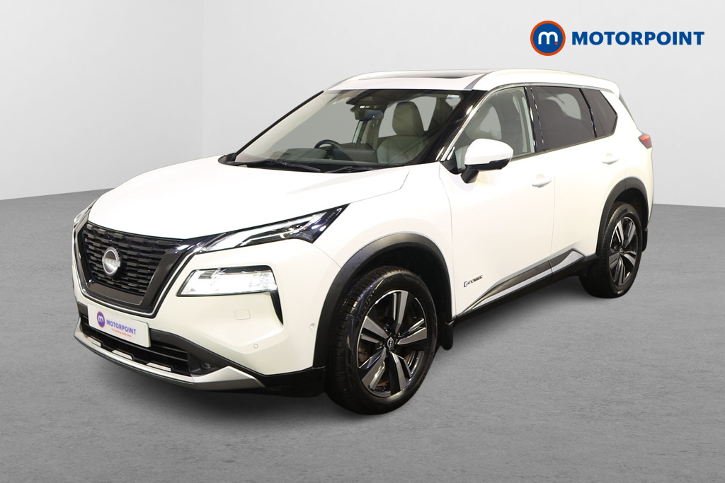 Nissan X-Trail Tekna Automatic Petrol-Electric Hybrid SUV - Stock Number (1619258) - Passenger side front corner