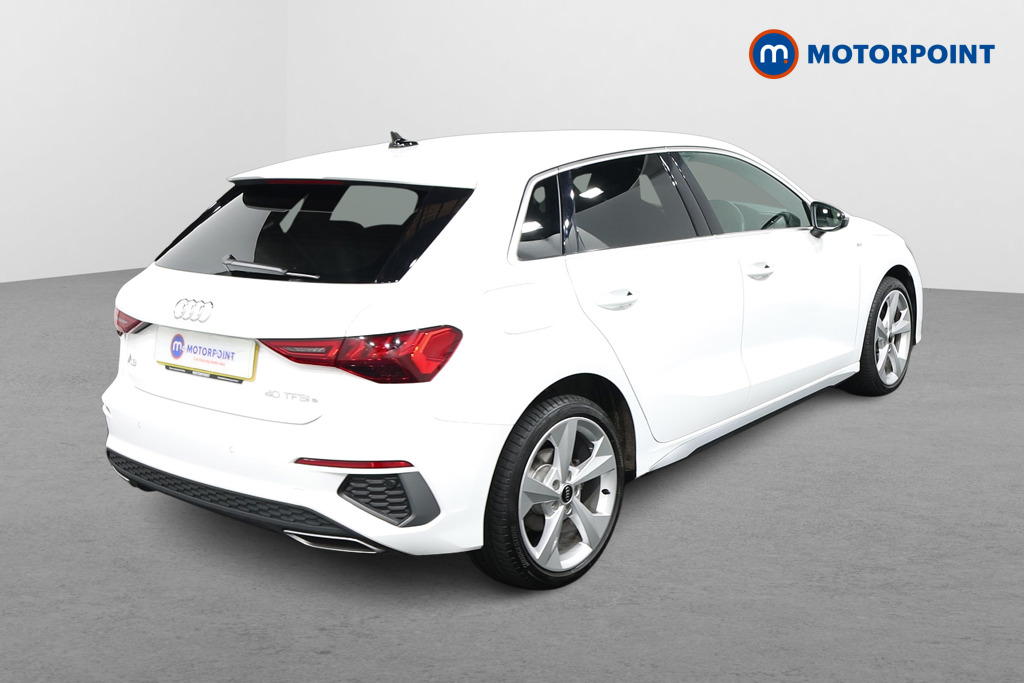 Audi A3 S Line Automatic Petrol Plug-In Hybrid Hatchback - Stock Number (1620843) - Drivers side rear corner