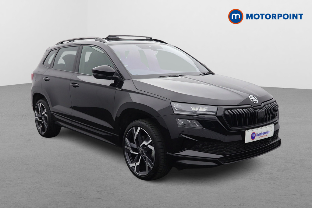 Skoda Karoq Sportline Edition Automatic Petrol SUV - Stock Number (1620996) - Drivers side front corner