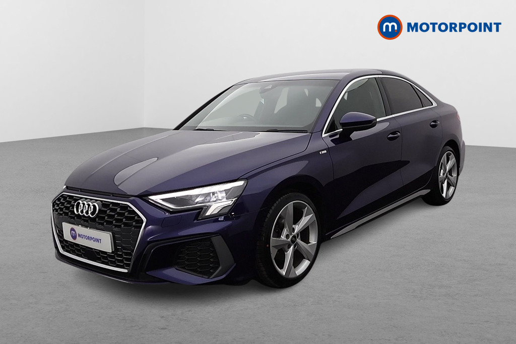 Audi A3 S Line Automatic Petrol Saloon - Stock Number (1614376) - Passenger side front corner