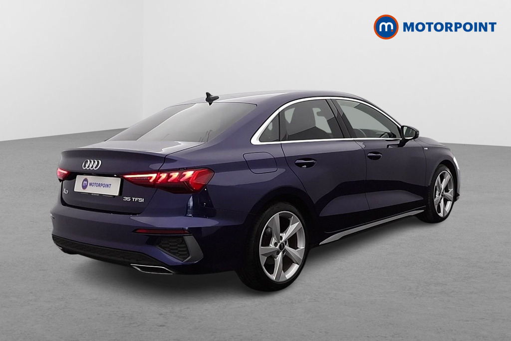 Audi A3 S Line Automatic Petrol Saloon - Stock Number (1614376) - Drivers side rear corner