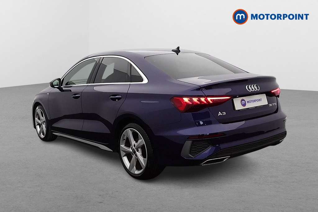 Audi A3 S Line Automatic Petrol Saloon - Stock Number (1614376) - Passenger side rear corner