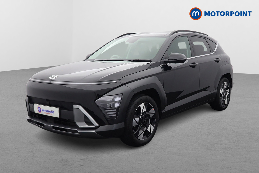 Hyundai Kona Ultimate Automatic Petrol-Electric Hybrid SUV - Stock Number (1618198) - Passenger side front corner