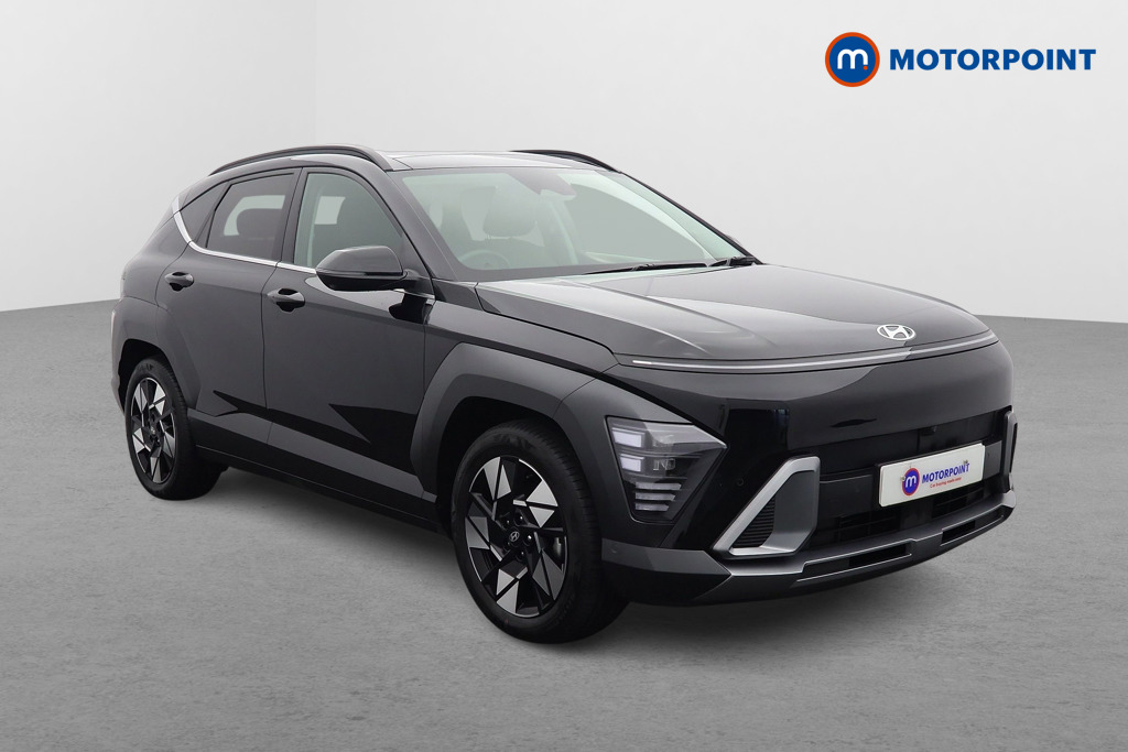 Hyundai Kona Ultimate Automatic Petrol-Electric Hybrid SUV - Stock Number (1618198) - Drivers side front corner