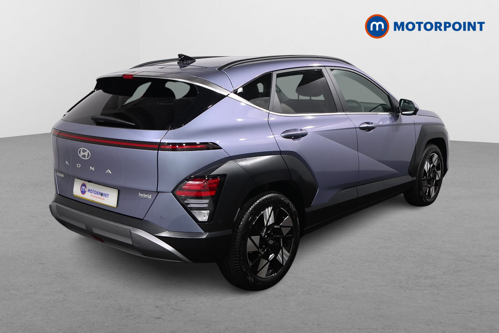 Hyundai Kona Ultimate Automatic Petrol-Electric Hybrid SUV - Stock Number (1618341) - Drivers side rear corner