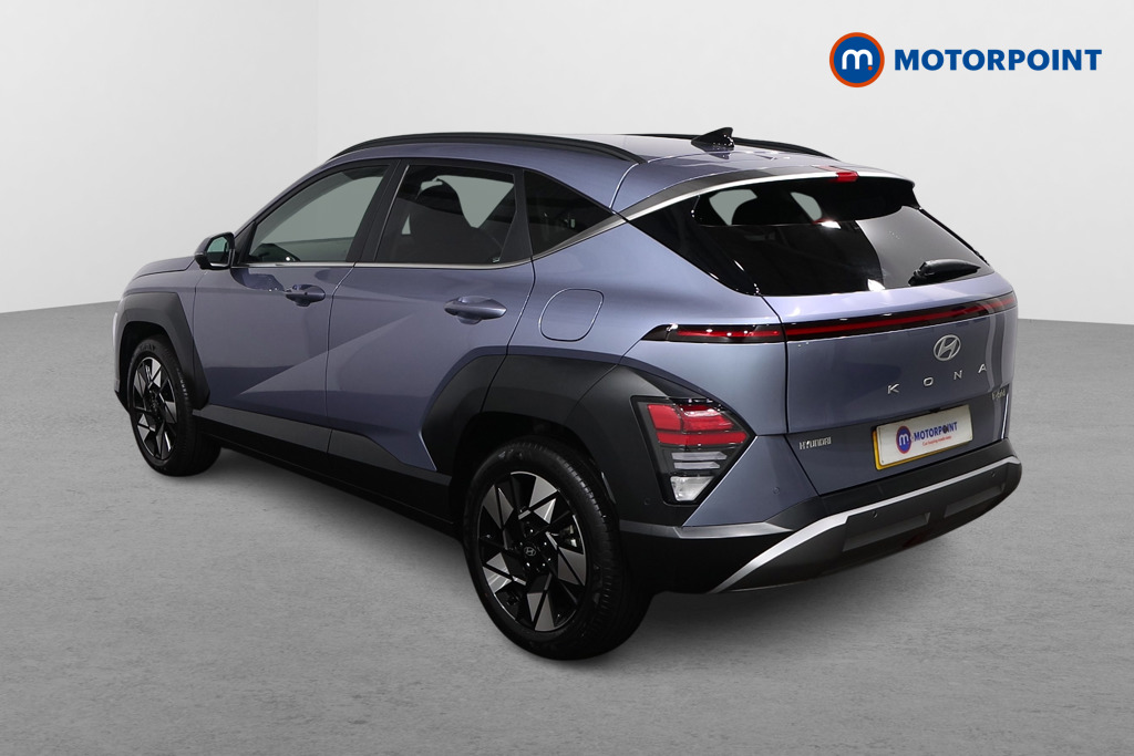 Hyundai Kona Ultimate Automatic Petrol-Electric Hybrid SUV - Stock Number (1618341) - Passenger side rear corner