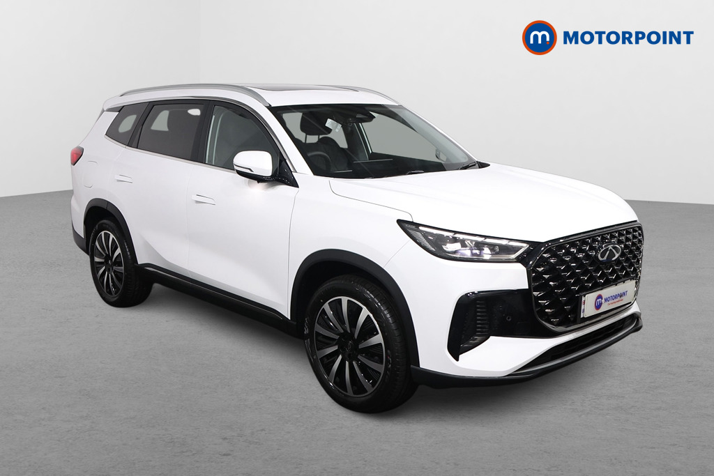 Chery Tiggo 8 Summit Automatic Petrol Plug-In Hybrid SUV - Stock Number (1619405) - Drivers side front corner