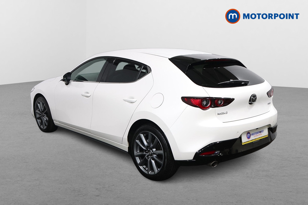 Mazda 3 Exclusive-Line Automatic Petrol Hatchback - Stock Number (1609358) - Passenger side rear corner