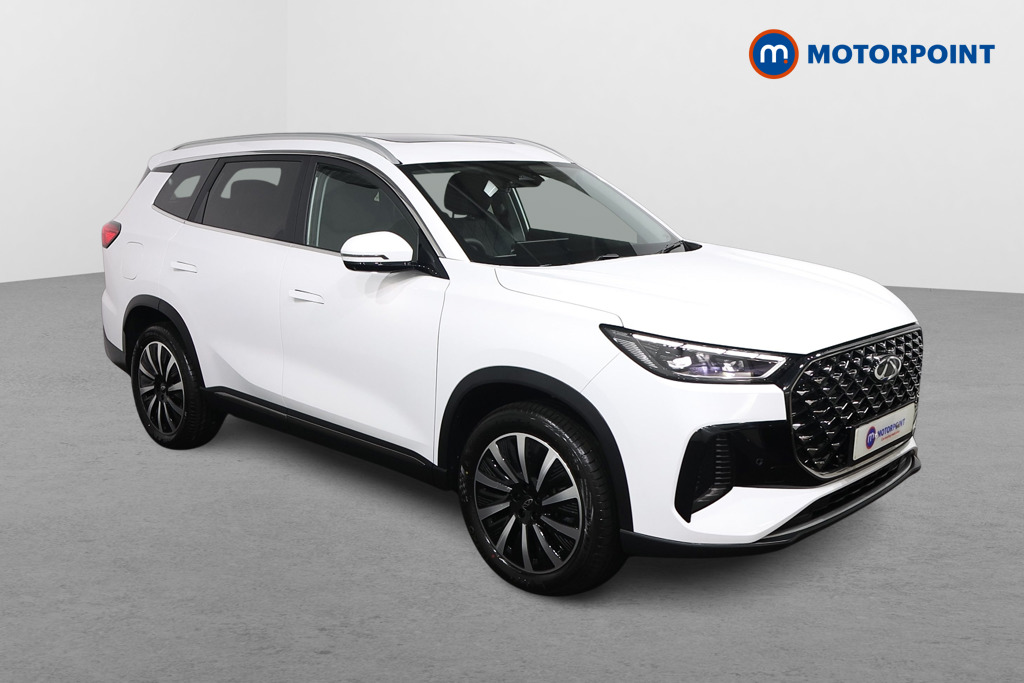 Chery Tiggo 8 Summit Automatic Petrol Plug-In Hybrid SUV - Stock Number (1619391) - Drivers side front corner