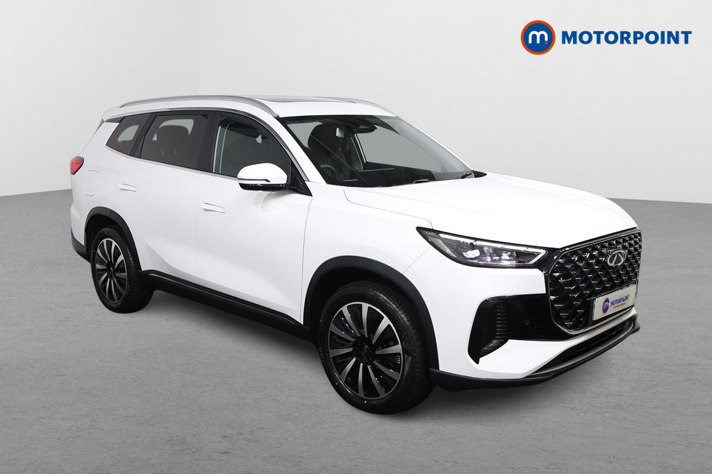 Chery Tiggo 8 Summit Automatic Petrol Plug-In Hybrid SUV - Stock Number (1619396) - Drivers side front corner