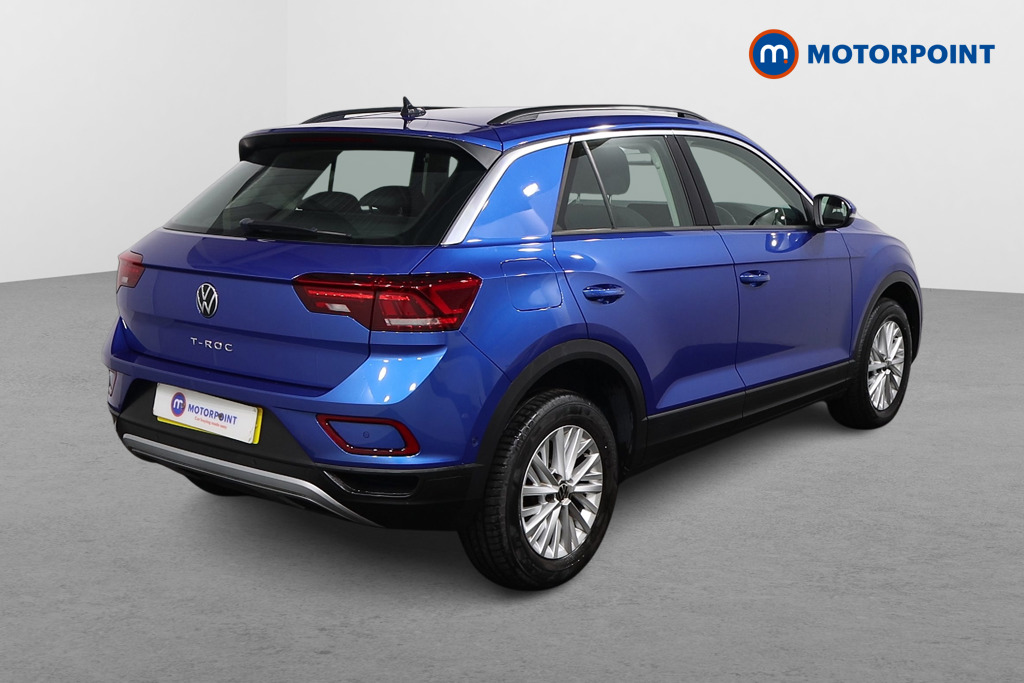 Volkswagen T-Roc Life Manual Petrol SUV - Stock Number (1620617) - Drivers side rear corner