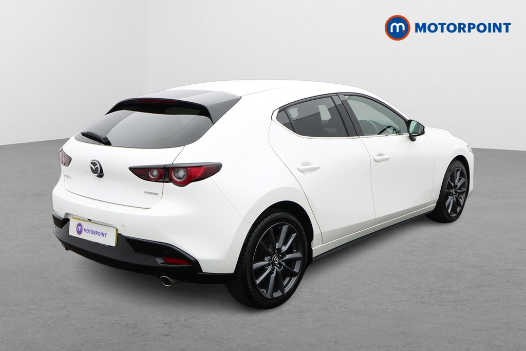 Mazda 3 Exclusive-Line Automatic Petrol Hatchback - Stock Number (1609058) - Drivers side rear corner
