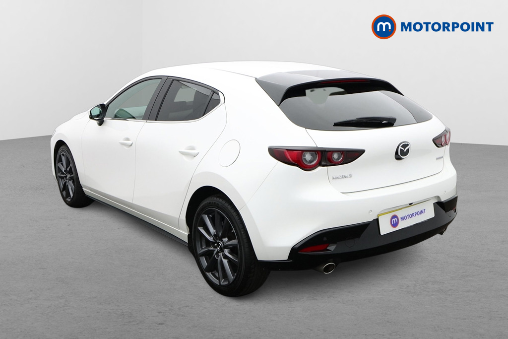 Mazda 3 Exclusive-Line Automatic Petrol Hatchback - Stock Number (1609058) - Passenger side rear corner