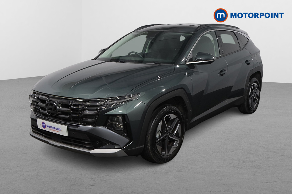 Hyundai Tucson Premium Automatic Petrol-Electric Hybrid SUV - Stock Number (1618265) - Passenger side front corner
