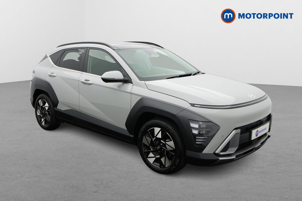 Hyundai Kona Ultimate Automatic Petrol-Electric Hybrid SUV - Stock Number (1618322) - Drivers side front corner