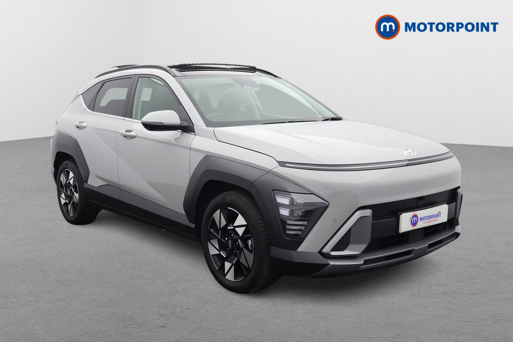 Hyundai Kona Ultimate Automatic Petrol-Electric Hybrid SUV - Stock Number (1618370) - Drivers side front corner