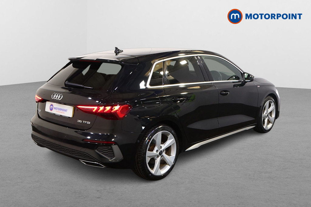 Audi A3 S Line Automatic Petrol Hatchback - Stock Number (1620447) - Drivers side rear corner