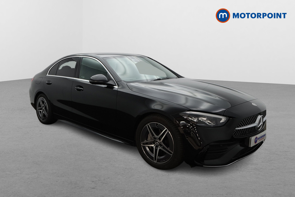 Mercedes-Benz C Class Amg Line Automatic Petrol Saloon - Stock Number (1620498) - Drivers side front corner