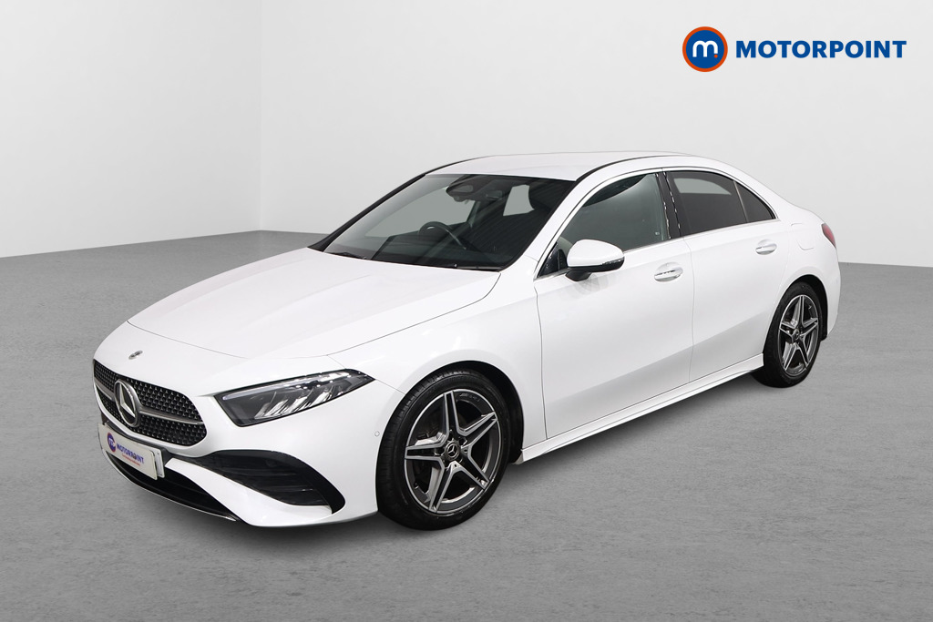 Mercedes-Benz A Class Amg Line Automatic Petrol Saloon - Stock Number (1621373) - Passenger side front corner