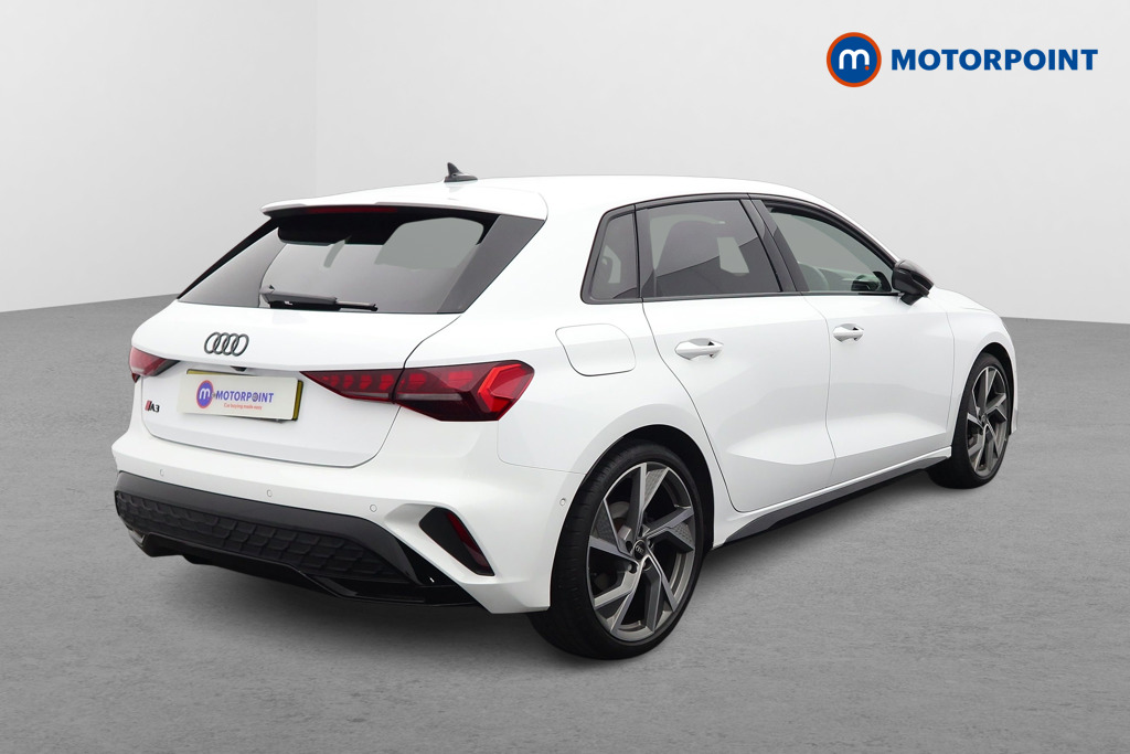 Audi A3 Black Edition Automatic Diesel Hatchback - Stock Number (1621387) - Drivers side rear corner