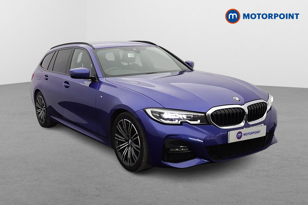 BMW 3 Series M Sport Automatic Diesel Estate - Stock Number (1615387) - Drivers side front corner