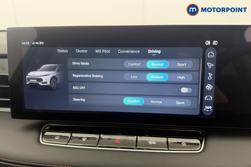 Mg Motor Uk HS Trophy Automatic Petrol-Electric Hybrid SUV - Stock Number (1616789) - 8th supplementary image