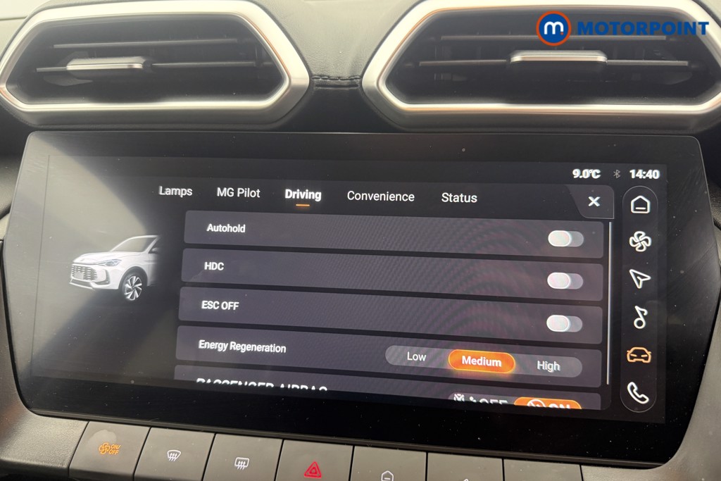 Mg Motor Uk ZS Trophy Automatic Petrol-Electric Hybrid SUV - Stock Number (1617159) - 10th supplementary image