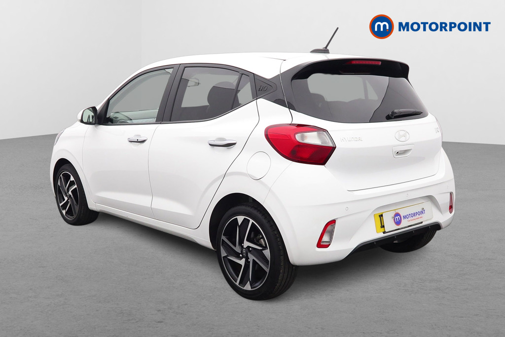 Hyundai I10 Premium Automatic Petrol Hatchback - Stock Number (1617219) - Passenger side rear corner