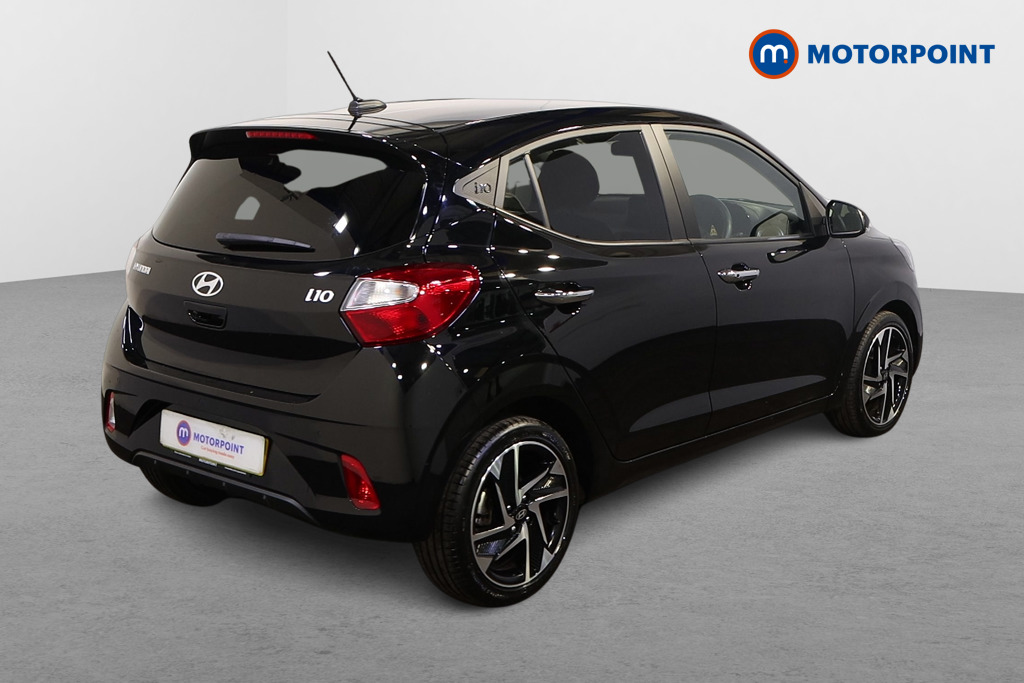 Hyundai I10 Premium Automatic Petrol Hatchback - Stock Number (1618103) - Drivers side rear corner