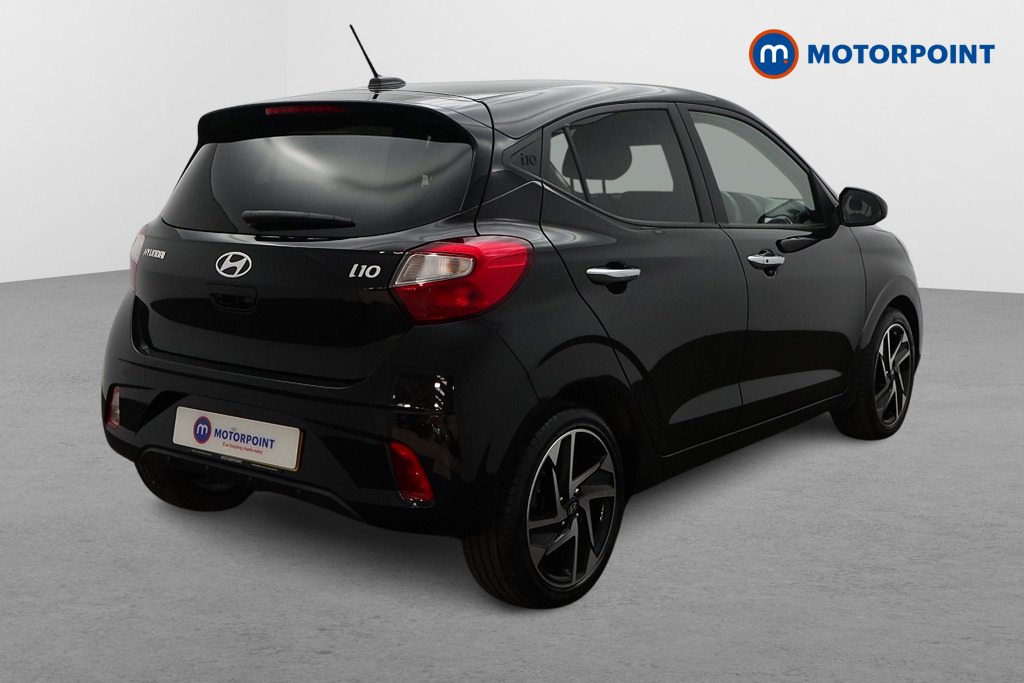 Hyundai I10 Premium Automatic Petrol Hatchback - Stock Number (1618161) - Drivers side rear corner
