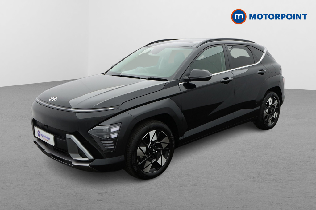 Hyundai Kona Ultimate Automatic Petrol-Electric Hybrid SUV - Stock Number (1618176) - Passenger side front corner