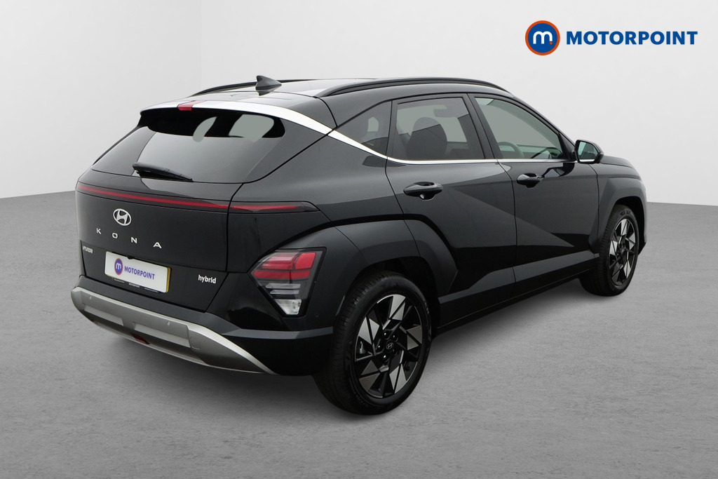 Hyundai Kona Ultimate Automatic Petrol-Electric Hybrid SUV - Stock Number (1618176) - Drivers side rear corner