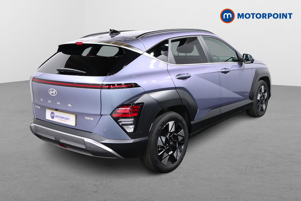 Hyundai Kona Ultimate Automatic Petrol-Electric Hybrid SUV - Stock Number (1618185) - Drivers side rear corner