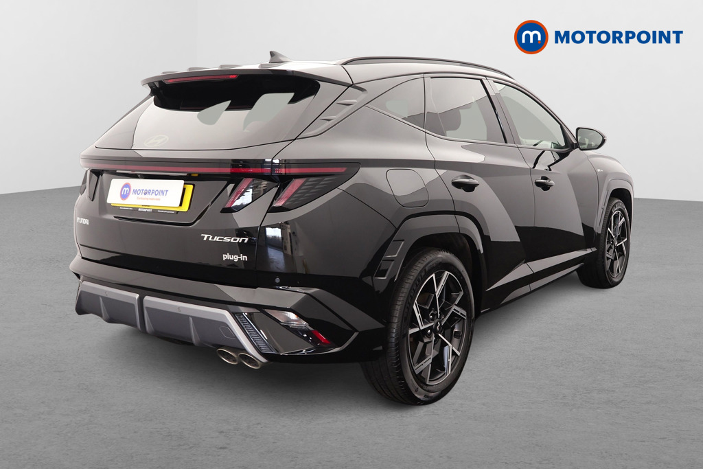 Hyundai Tucson N Line Automatic Petrol Plug-In Hybrid SUV - Stock Number (1618188) - Drivers side rear corner