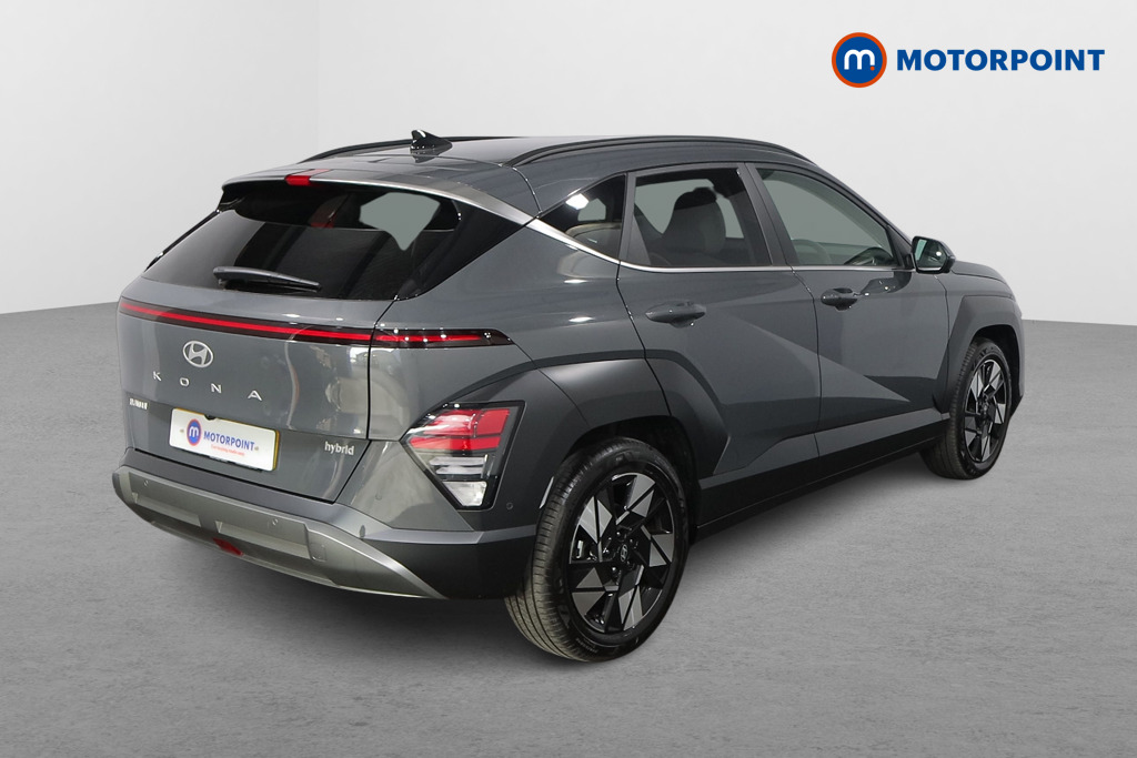 Hyundai Kona Ultimate Automatic Petrol-Electric Hybrid SUV - Stock Number (1618200) - Drivers side rear corner
