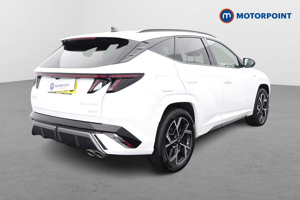 Hyundai Tucson N Line Automatic Petrol Plug-In Hybrid SUV - Stock Number (1618251) - Drivers side rear corner