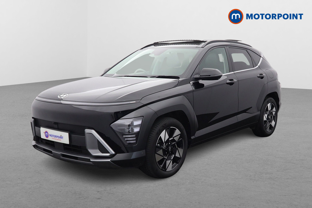Hyundai Kona Ultimate Automatic Petrol-Electric Hybrid SUV - Stock Number (1618320) - Passenger side front corner