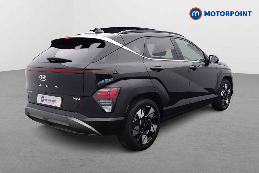 Hyundai Kona Ultimate Automatic Petrol-Electric Hybrid SUV - Stock Number (1618320) - Drivers side rear corner