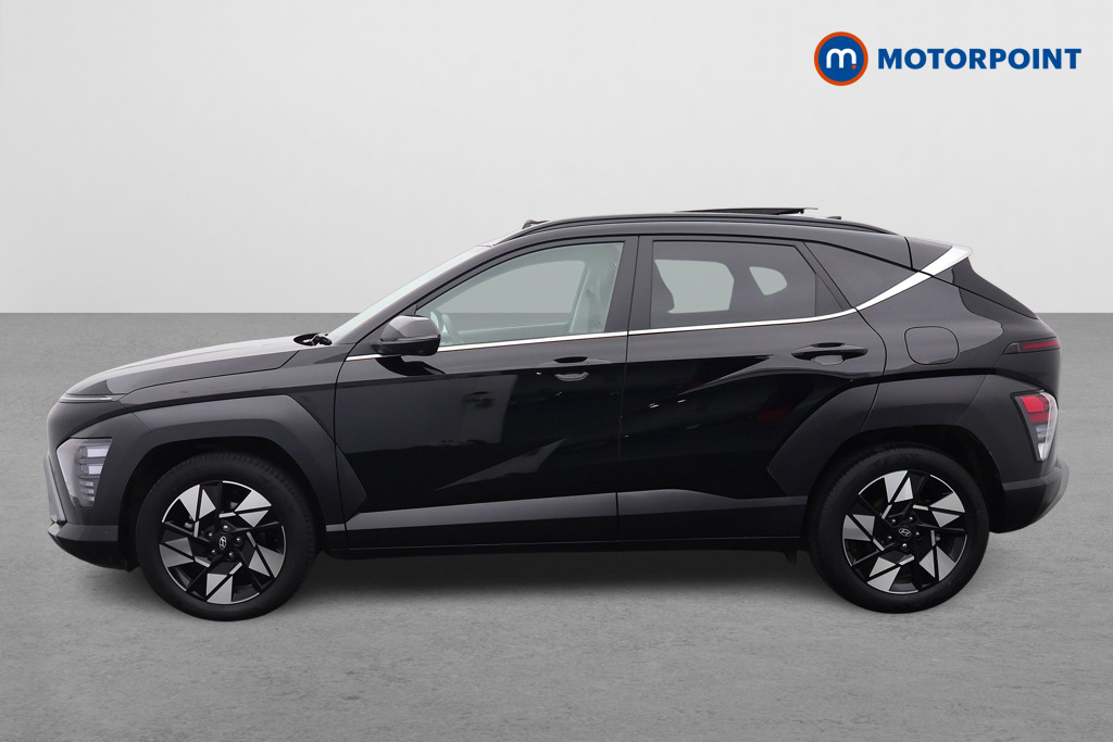 Hyundai Kona Ultimate Automatic Petrol-Electric Hybrid SUV - Stock Number (1618320) - Passenger side