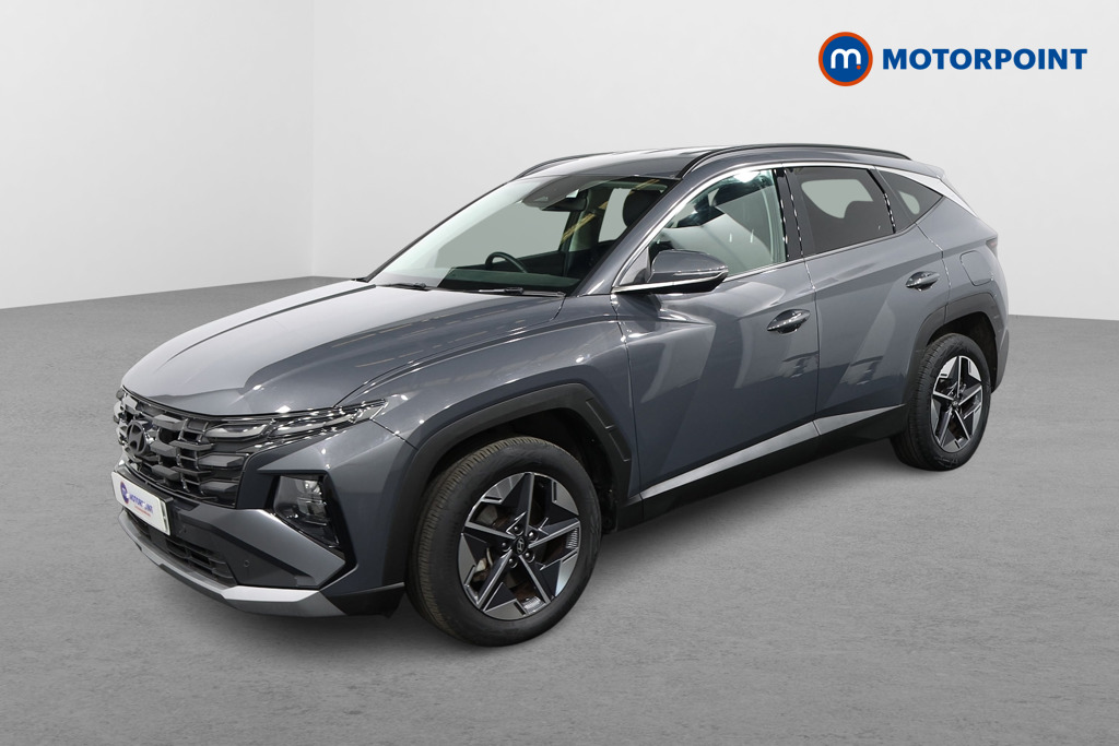 Hyundai Tucson Premium Automatic Petrol-Electric Hybrid SUV - Stock Number (1618329) - Passenger side front corner