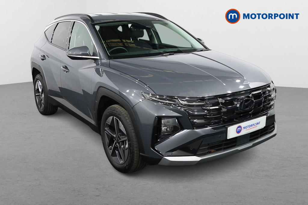 Hyundai Tucson Premium Automatic Petrol-Electric Hybrid SUV - Stock Number (1618329) - Drivers side front corner